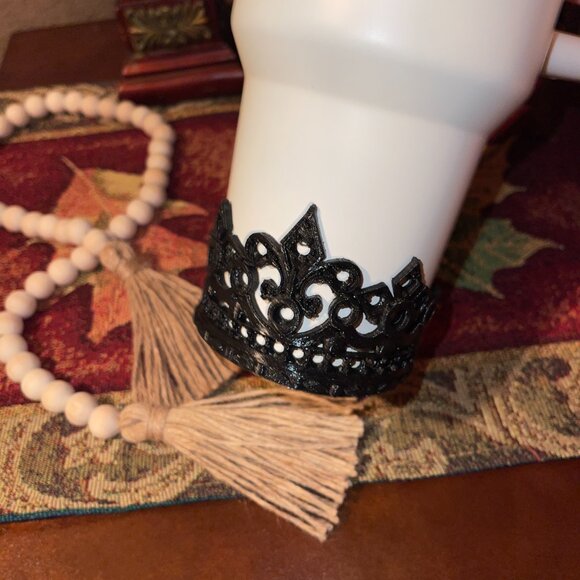 Queen Crown Tumbler Boot, Tumbler Boot Sleeve, Princess Crown Boot - Picture 6 of 8